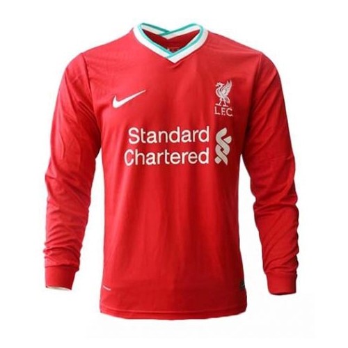 Thailande Maillot Football Liverpool Domicile ML 2020-21